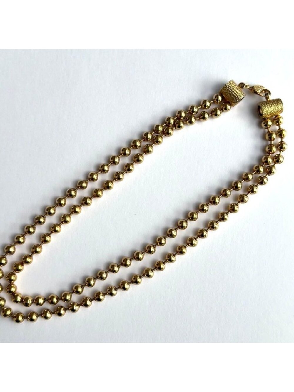 Dior Super Ball Necklace Gold